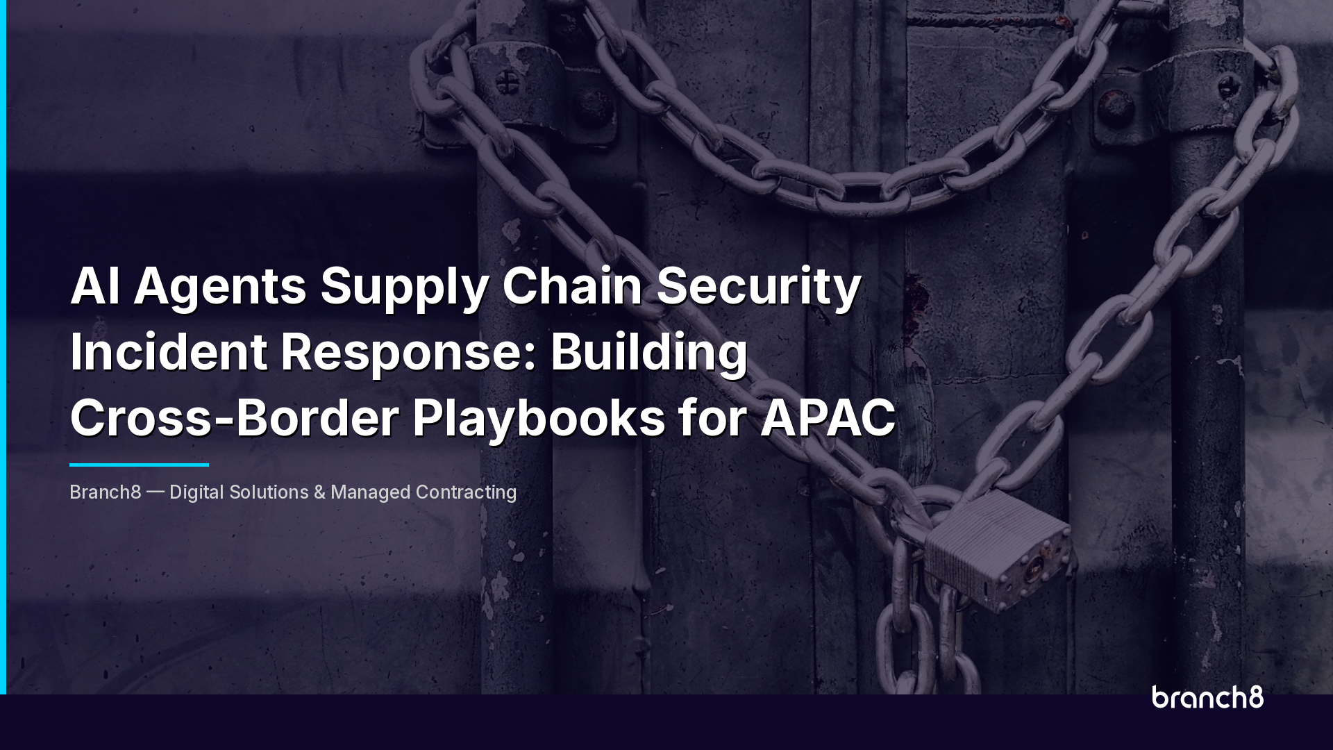 AI Agents Supply Chain Security Incident Response: Building Cross-Border Playbooks for APAC - Hero Image