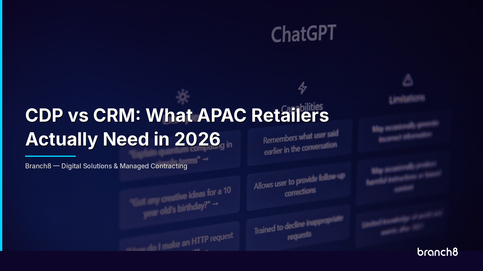 CDP vs CRM: What APAC Retailers Actually Need in 2026 - Hero Image