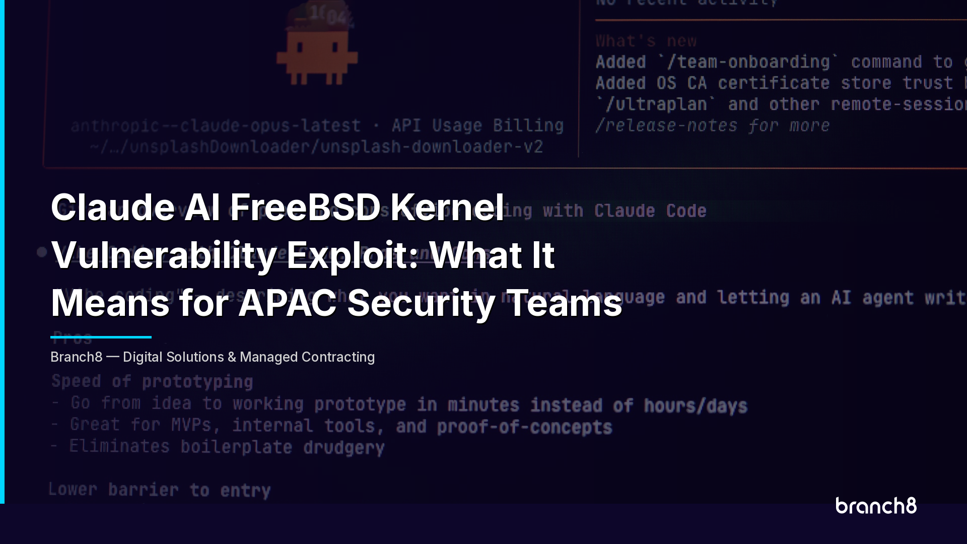 Claude AI FreeBSD Kernel Vulnerability Exploit: What It Means for APAC Security Teams - Hero Image
