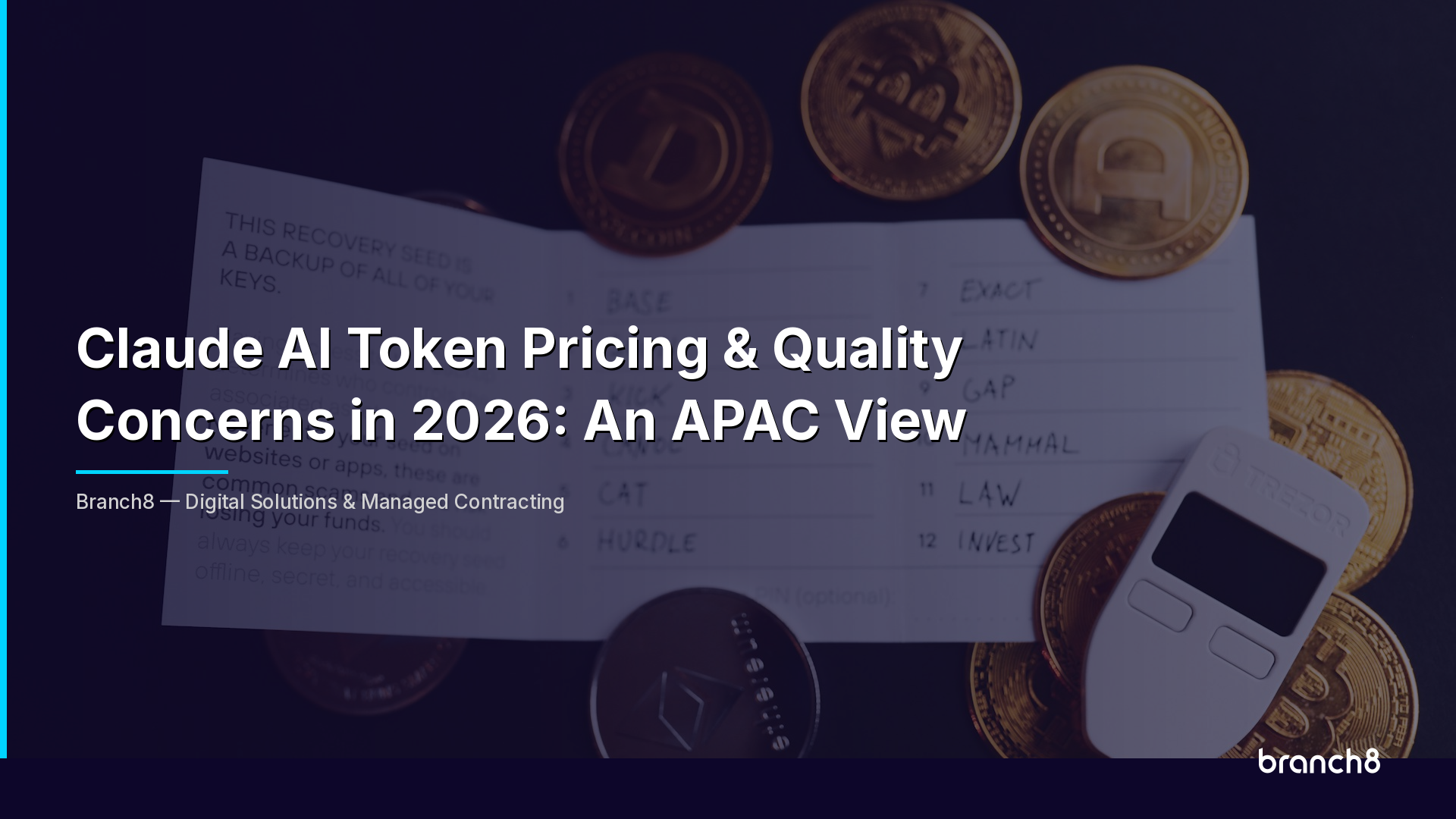 Claude AI Token Pricing & Quality Concerns in 2026: An APAC View - Hero Image