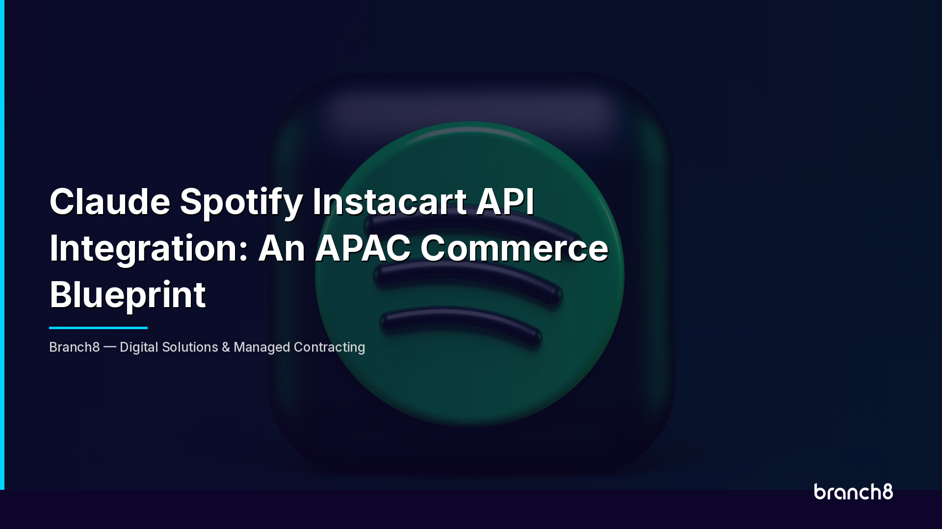 Claude Spotify Instacart API Integration: An APAC Commerce Blueprint - Hero Image