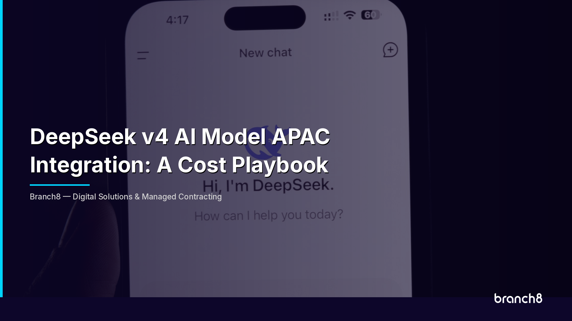 DeepSeek v4 AI Model APAC Integration: A Cost Playbook - Hero Image