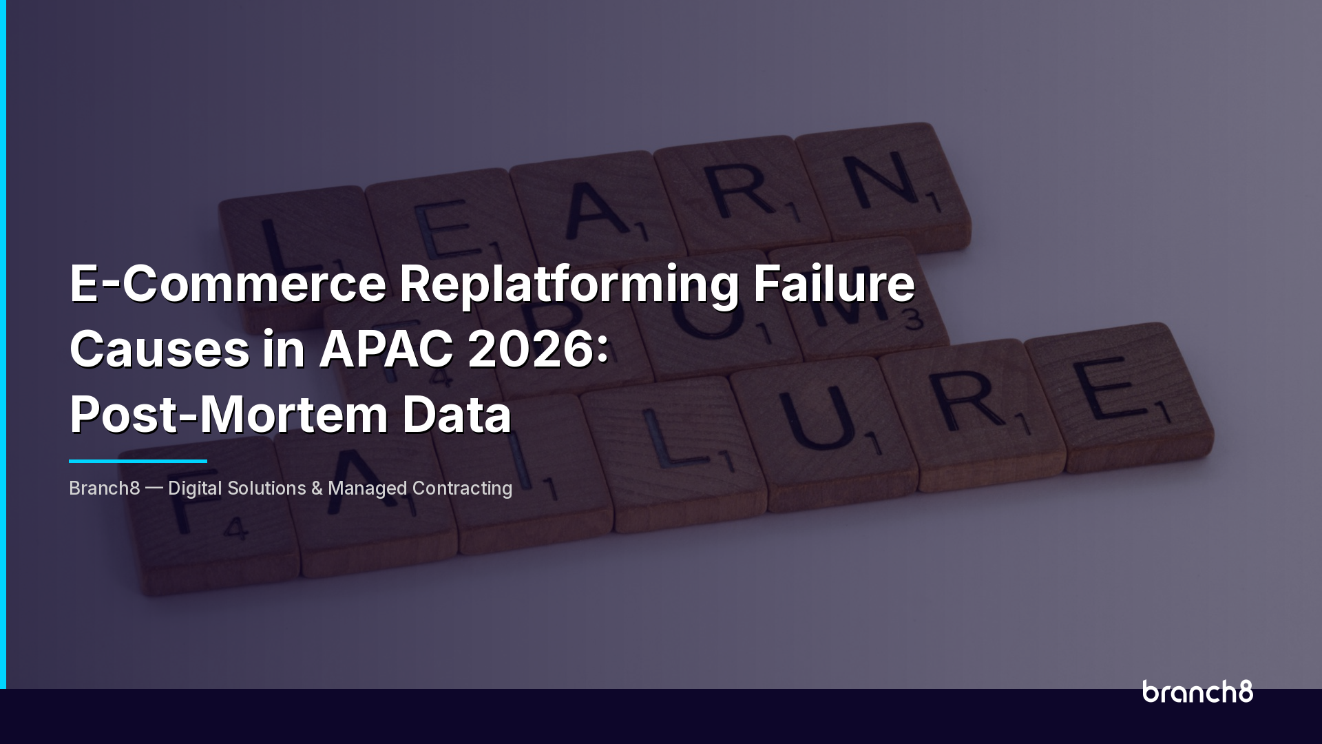 E-Commerce Replatforming Failure Causes in APAC 2026: Post-Mortem Data - Hero Image