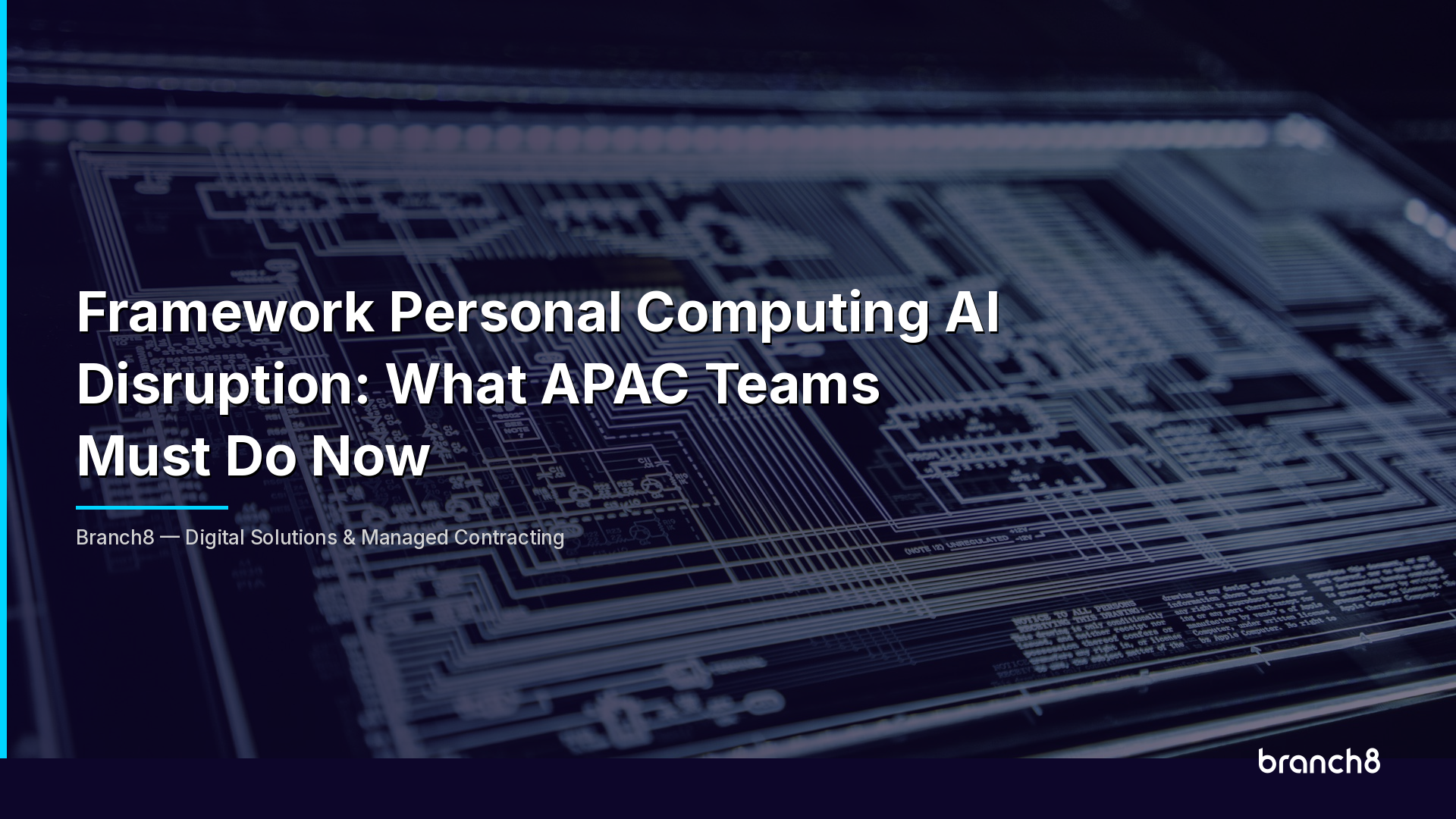 Framework Personal Computing AI Disruption: What APAC Teams Must Do Now - Hero Image
