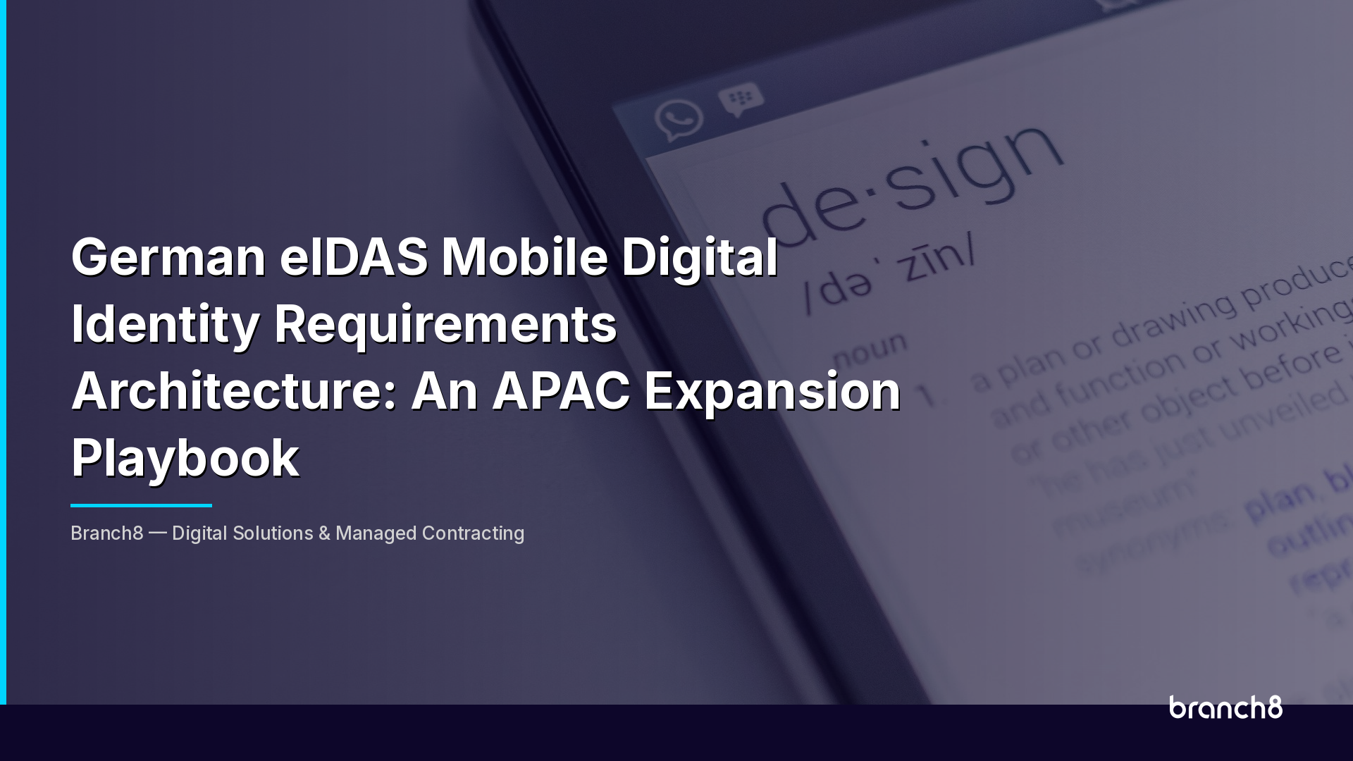 German eIDAS Mobile Digital Identity Requirements Architecture: An APAC Expansion Playbook - Hero Image