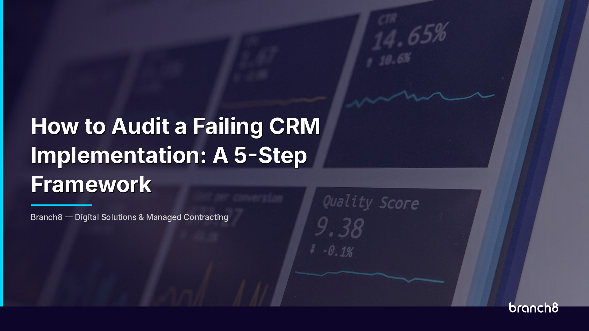 How to Audit a Failing CRM Implementation: A 5-Step Framework - Hero Image