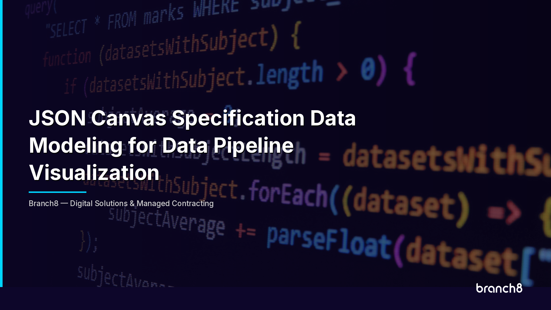 JSON Canvas Specification Data Modeling for Data Pipeline Visualization - Hero Image