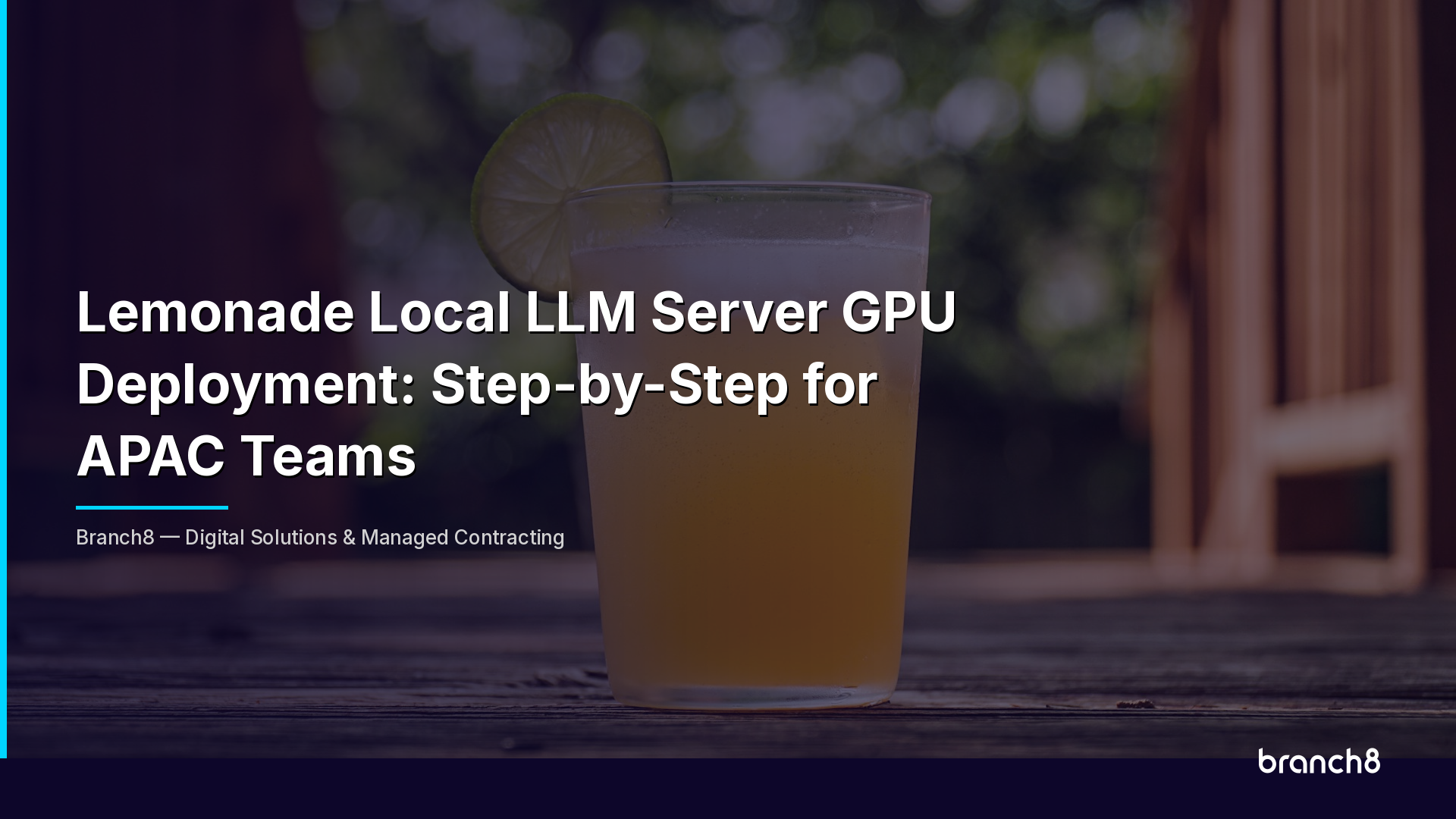 Lemonade Local LLM Server GPU Deployment: Step-by-Step for APAC Teams - Hero Image
