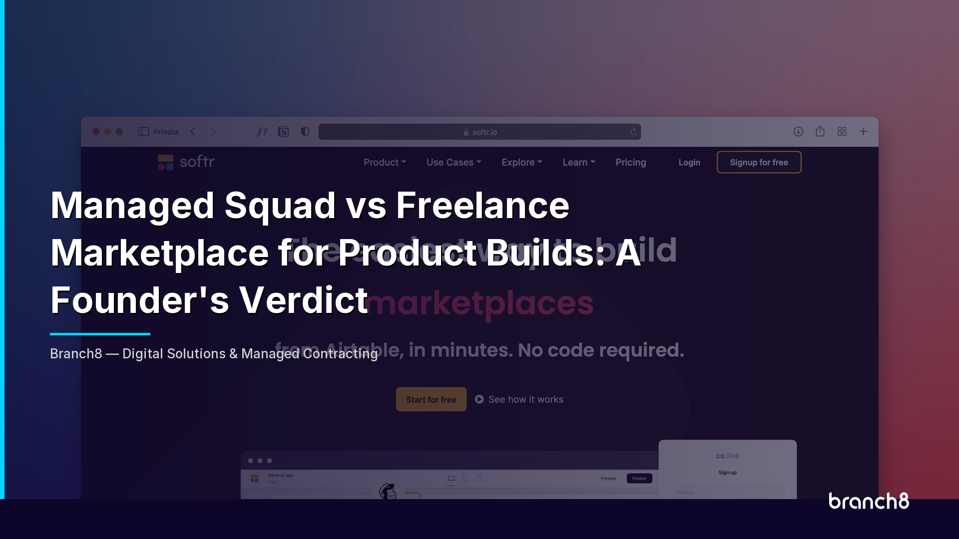 Managed Squad vs Freelance Marketplace for Product Builds: A Founder's Verdict - Hero Image