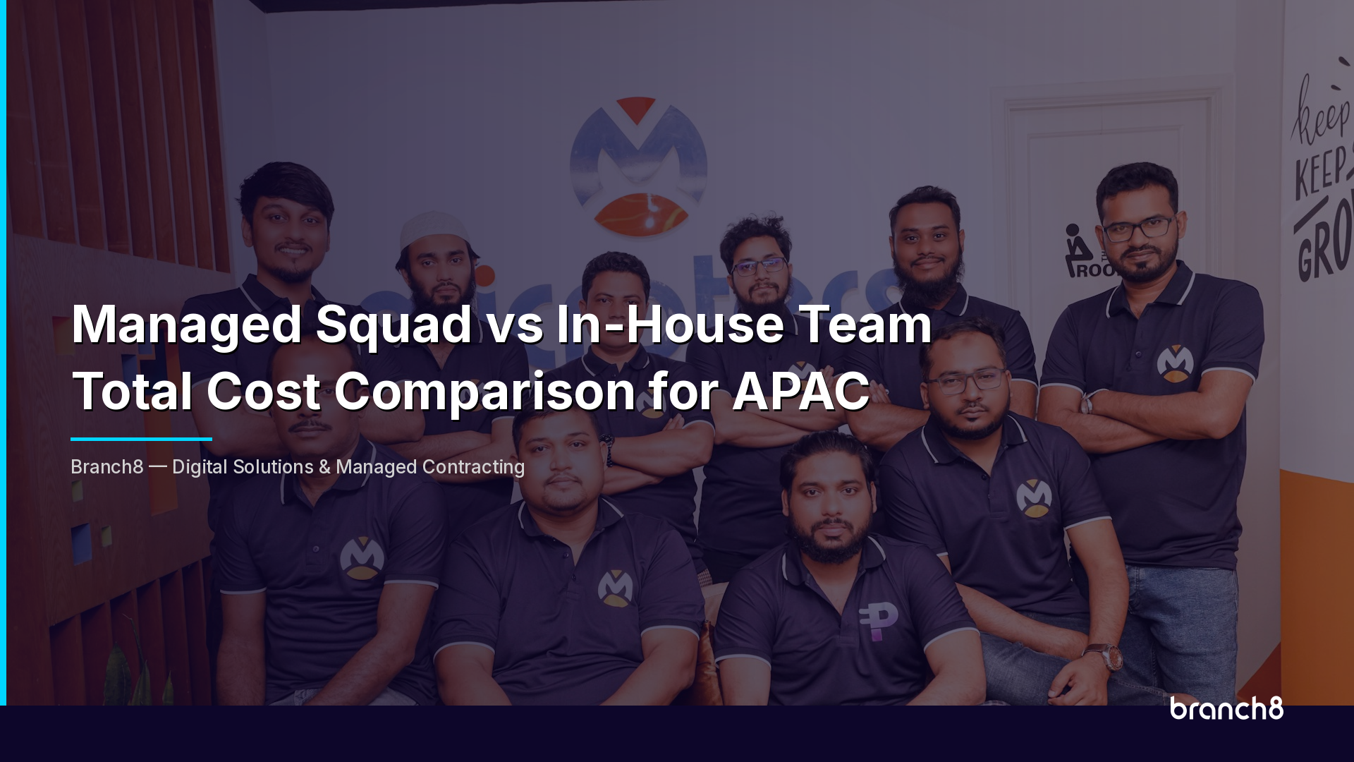 Managed Squad vs In-House Team Total Cost Comparison for APAC - Hero Image