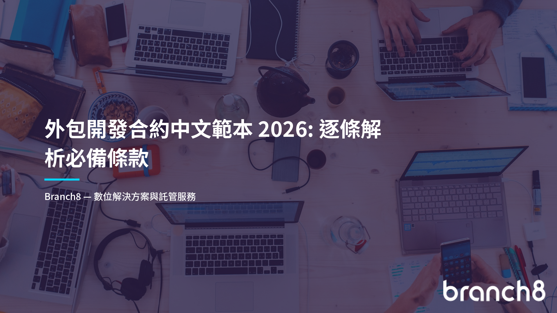 外包開發合約中文範本 2026：逐條解析必備條款