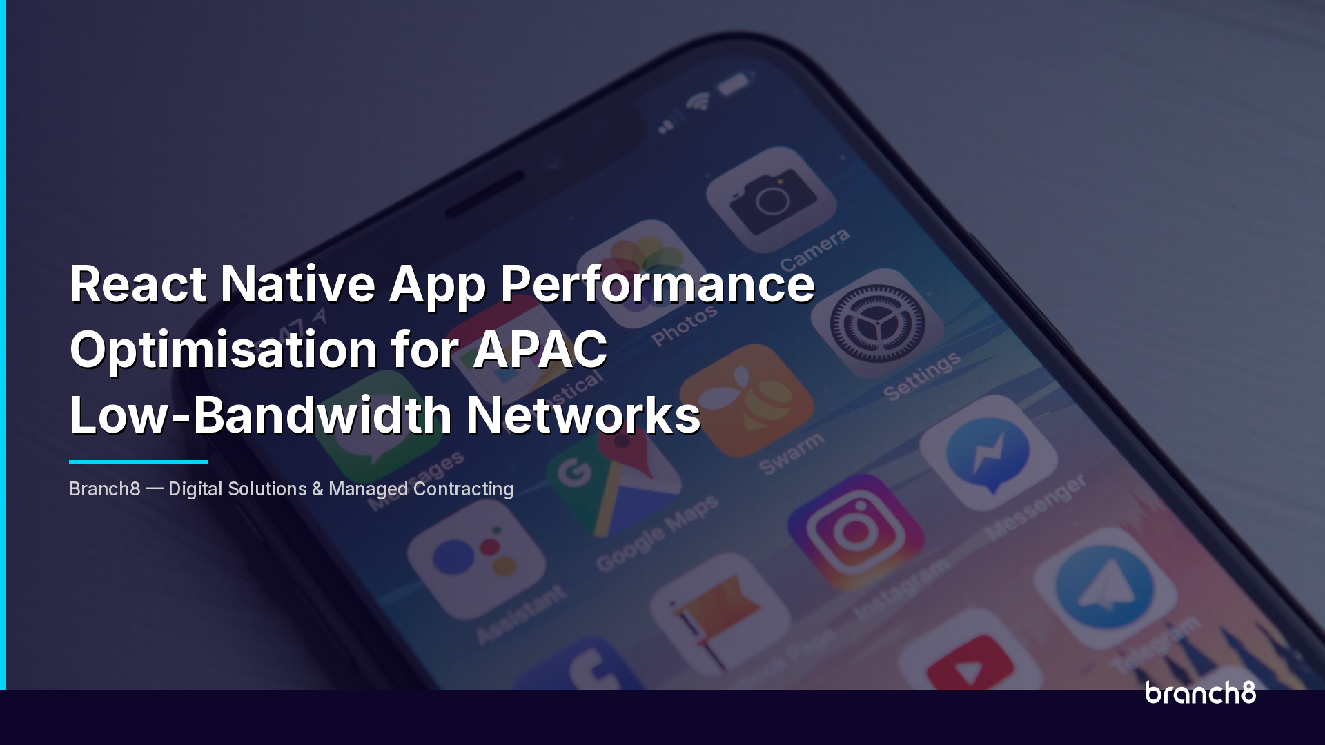 React Native App Performance Optimisation for APAC Low-Bandwidth Networks - Hero Image