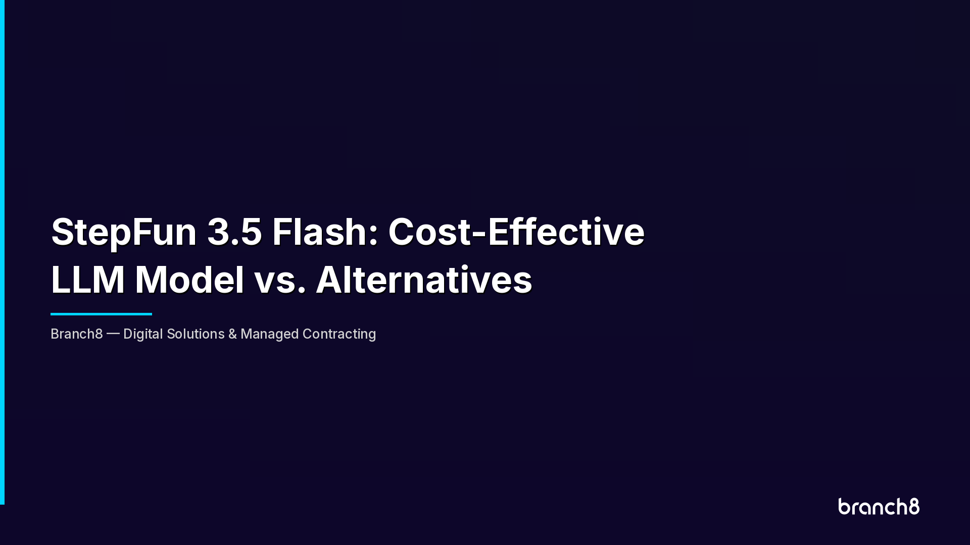 StepFun 3.5 Flash: Cost-Effective LLM Model vs. Alternatives - Hero Image