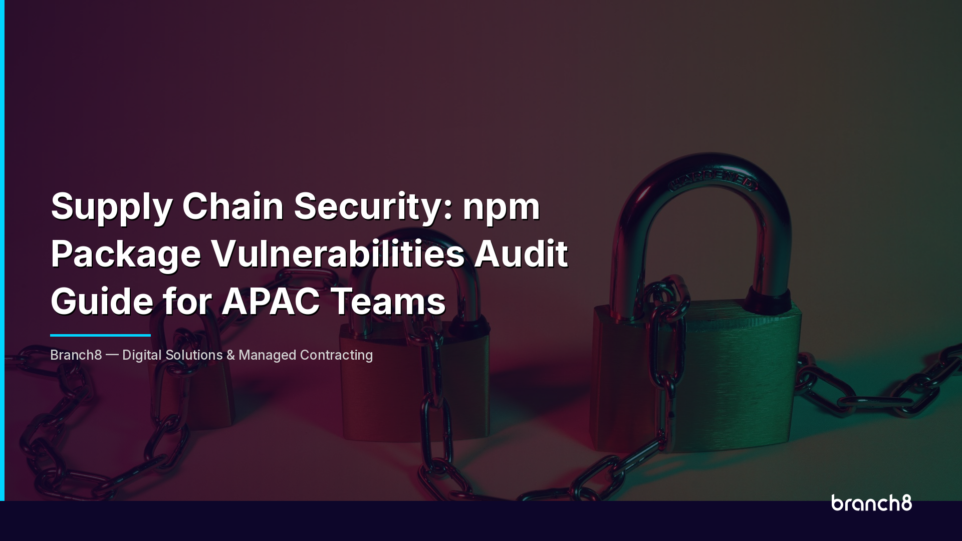 Supply Chain Security: npm Package Vulnerabilities Audit Guide for APAC Teams - Hero Image