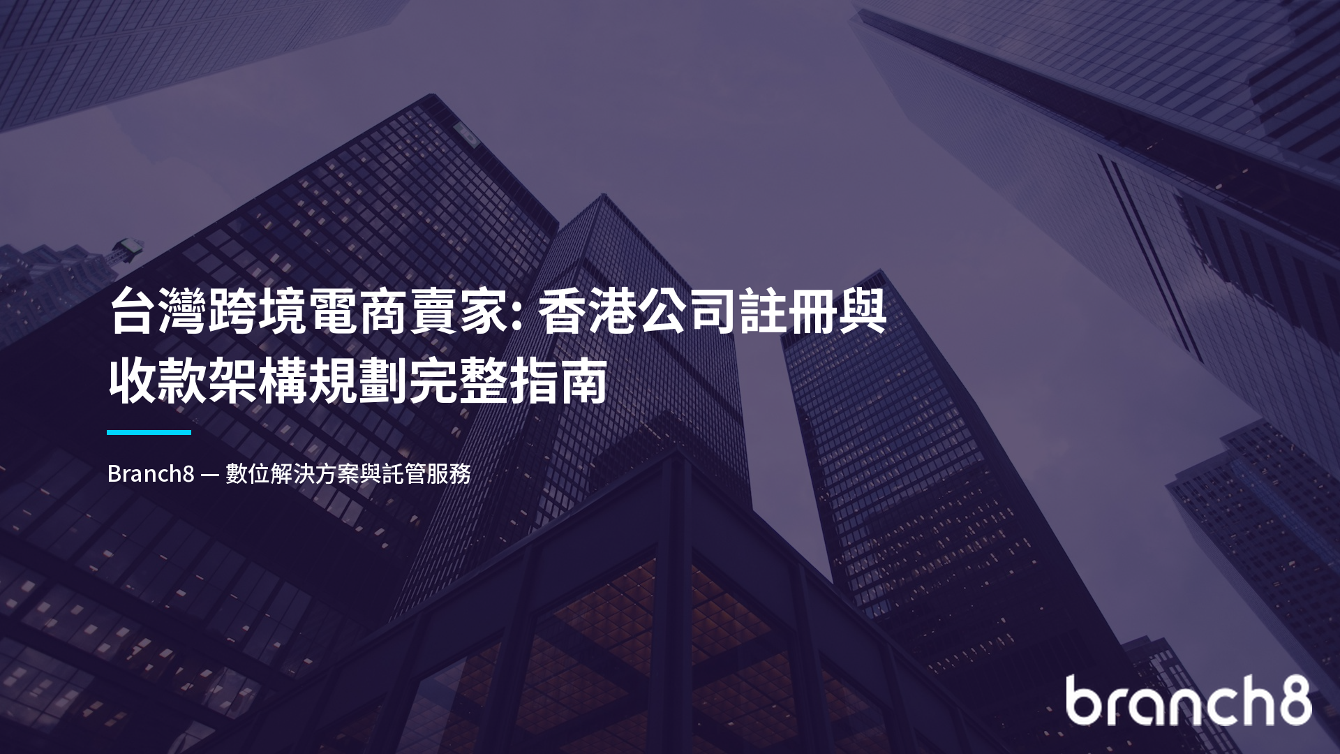 台灣跨境電商賣家：香港公司註冊與收款架構規劃完整指南
