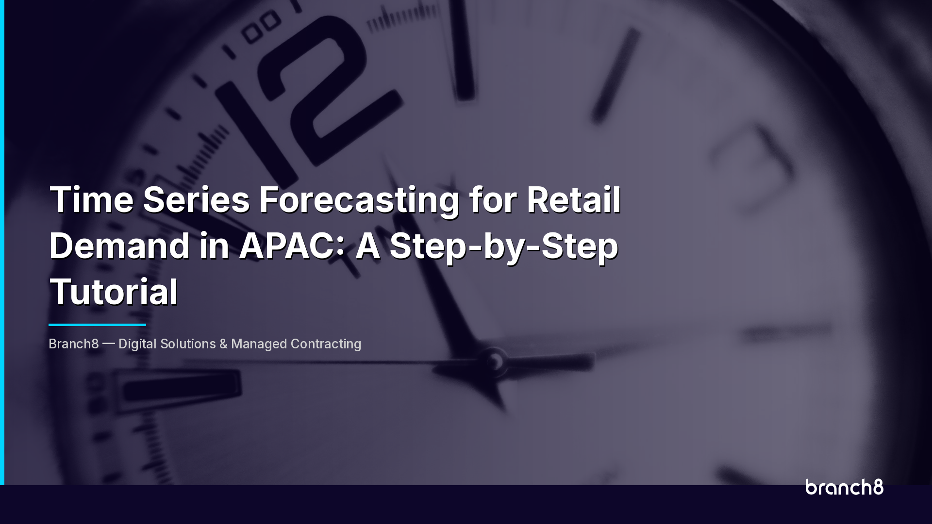 Time Series Forecasting for Retail Demand in APAC: A Step-by-Step Tutorial - Hero Image
