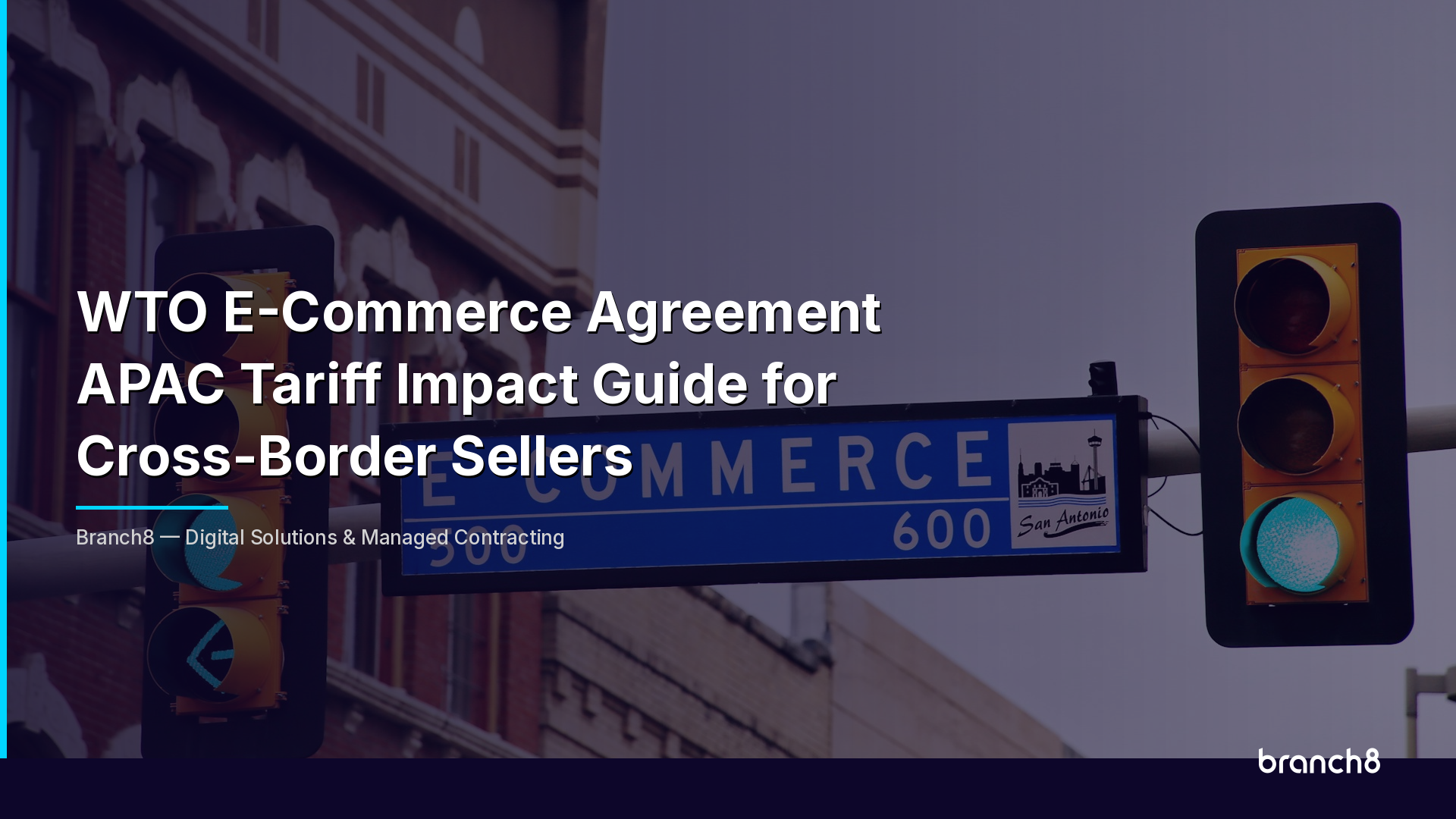 WTO E-Commerce Agreement APAC Tariff Impact Guide for Cross-Border Sellers - Hero Image